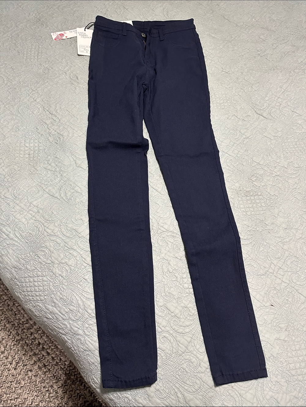 Women's Navy Lover Brand Fashion Slim Stretch Jeans